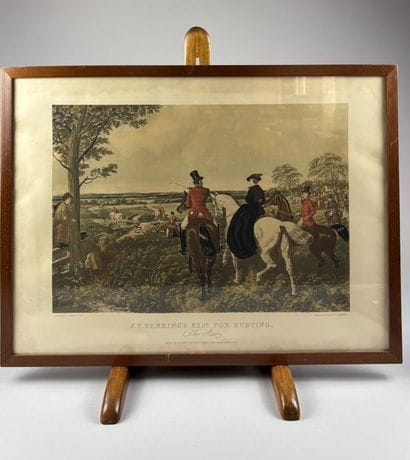 [SET OF PRINTS]
A set of five framed color...