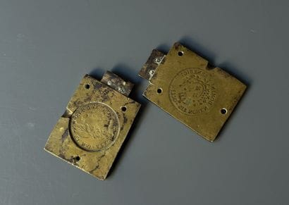 [COIN]
Gilded bronze die for the 