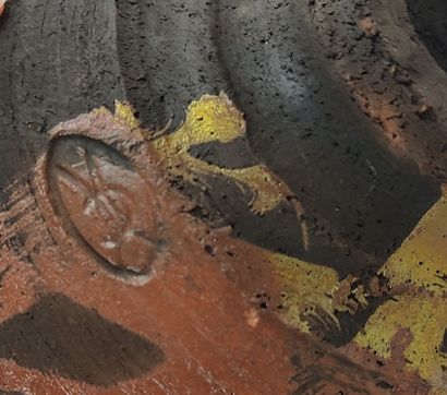 Christian HADENGUE (Born in 1949)
Three ceramic...