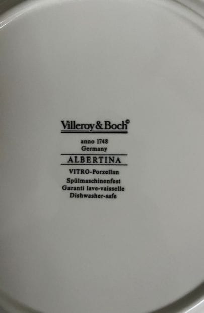 VILLEROY & BOCH 
Set of 