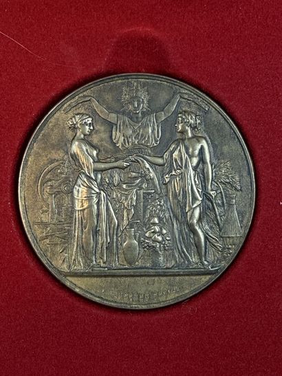 [MEDALS]
5 gold-plated and silver-plated...