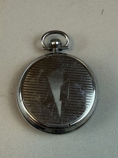 [POCKET WATCHES]
Set of two 800 °/°° silver...