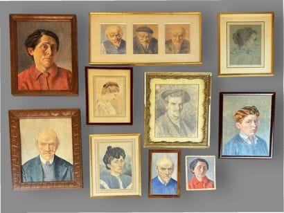 L. PAYEN (20th century)
Set of 10 family...