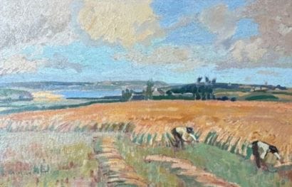 Alfred Marie LE PETIT (1876–1953) 
The Wheat...
