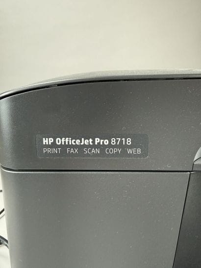 HP OfficeJet Pro 8718 Printer 
Print - Fax...