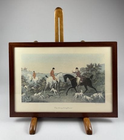 [SET OF PRINTS]
A set of five framed color...