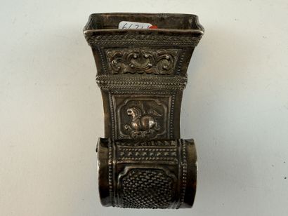 MIDDLE EAST
Foreign silver cornucopia decorated...