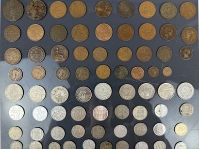 [COINS]
Lot of silver coins including 50-franc...