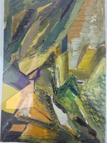 Anna STEIN (Born in 1936)
Abstract Landscape,...