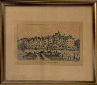 FERAT, 
Pierrot, 
Lithograph, 
Signed lower...