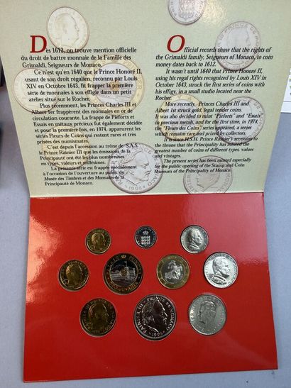 [COINS]
Three Rainier III boxes, issued by...