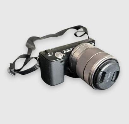 SONY
NEX 5 series digital camera.
With three...