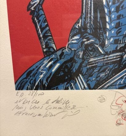 Philippe DRUILLET (Born in 1944)
Untitled,...