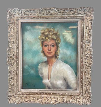 Guy SÉRADOUR (1922–2007)
Young Blonde Woman,
Pastel...