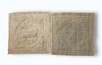 THAILAND
Two embroidered cushion covers featuring...