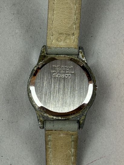 [WATCHES]
Lot includes:
- SEIKO, silver plated...