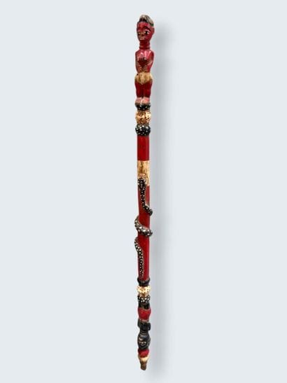 [AFRICAN ART]
Lot consisting of: 
- MANGBETU/MAKERE...