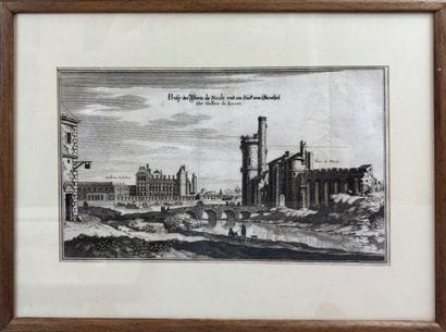 [SET OF ENGRAVINGS]
Set of 3 intaglio engravings...