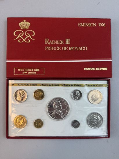 [COINS]
Three Rainier III boxes, issued by...