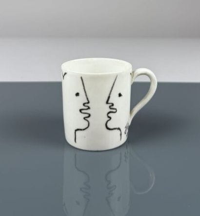 JEAN COCTEAU - LIMOGES
Porcelain coffee cup...