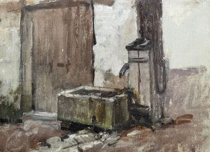 [SET OF PAINTINGS]
Set of 13 paintings, watercolors,...