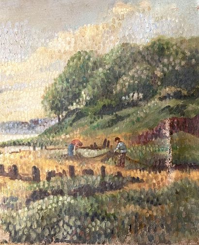Achille LAUGE (1861–1944)
Oil on canvas,...