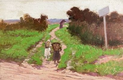[SET OF PAINTINGS]
Set of 13 paintings, watercolors,...