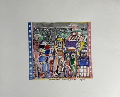 Michel GODJEVAC (20th century)
Set of four...