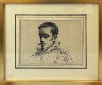 19TH-CENTURY FRENCH SCHOOL
Portrait of a...