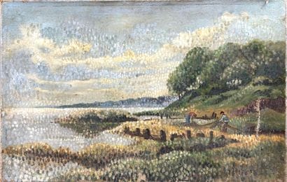Achille LAUGE (1861–1944)
Oil on canvas,...