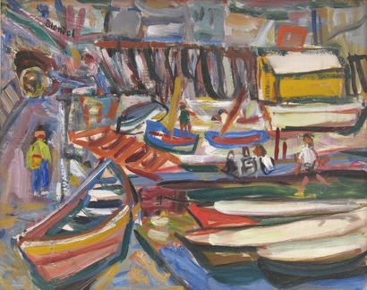 André BLONDEL (1909-1949)
Le port de Sète...