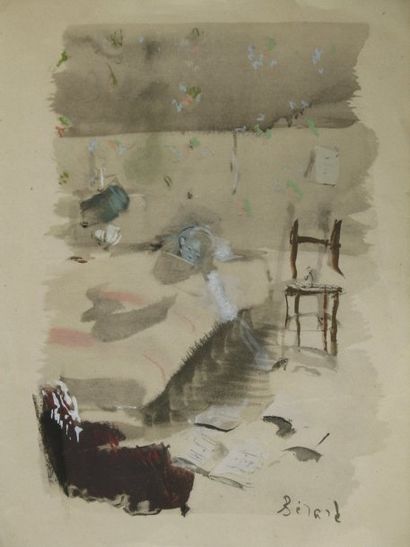 Christian BÉRARD (1902-1949)
Gravure rehaussée...