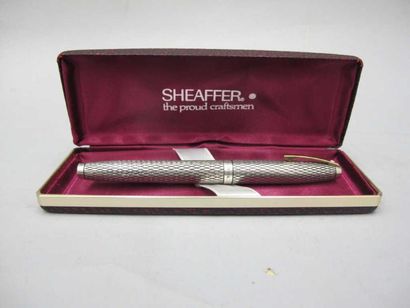 Stylo plume SHEAFFER IMPERIAL en argent massif...