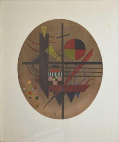 KANDINSKY Wassily, 1866-1944
Message intime,...