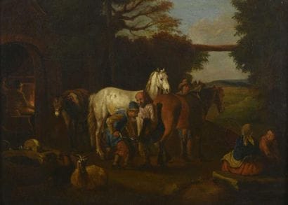 École hollandaise vers 1680, entourage de...