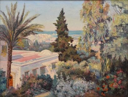 BERNOL S., XIXeXXe siècle
Villa d'Afrique...