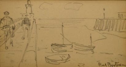 BERTRAM Abel, 1871-1954
La sortie du port...