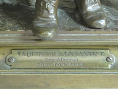 Henri Emile ALLOUARD (1844 1929)
Taquinerie...