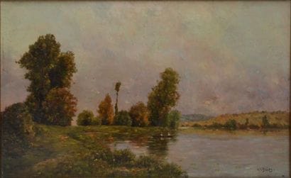 DELPY Jacques Henri, 1877 1957
Barque en...