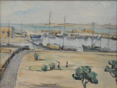 MARKOFF Natascha, 1911-2008
Port de pêche...
