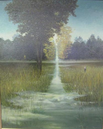 Westel Henri (1924)
Paysage animé surréaliste...