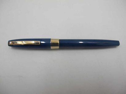 Stylo plume Sheaffer résine bleue 13,8 cm...