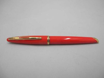 Waterman CARENE
SP en laque orange et or,...