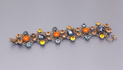 J.L.Blin - (années 1980) Bracelet en laiton...