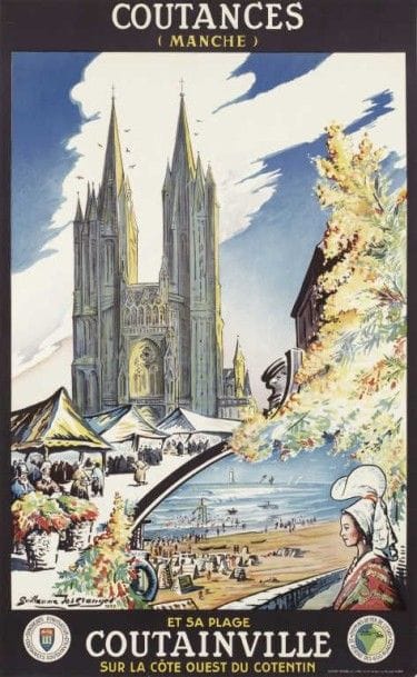 DESGRANGES G. COUTANCES MANCHE ET COUTAINVILLE...