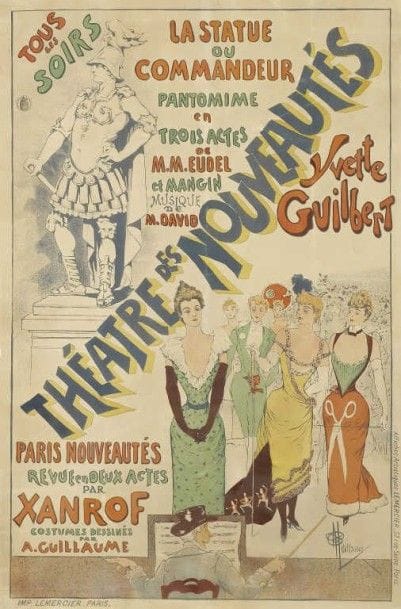 GUILLAUME Albert. THEATRE DES NOUVEAUTES...