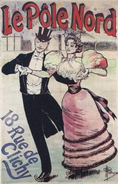 GUILLAUME Albert . LE POLE NORD1890 encadrée...