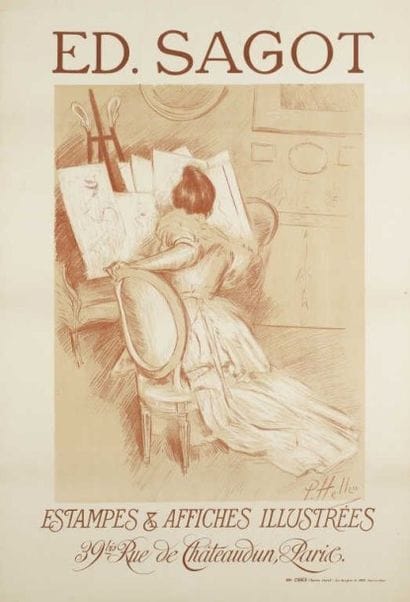 HELLEU P. ED. SAGOT ESTAMPES ET AFFICHES...