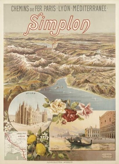 HUGO D'ALESI .SIMPLON MILAN VENISE At. Alesi...
