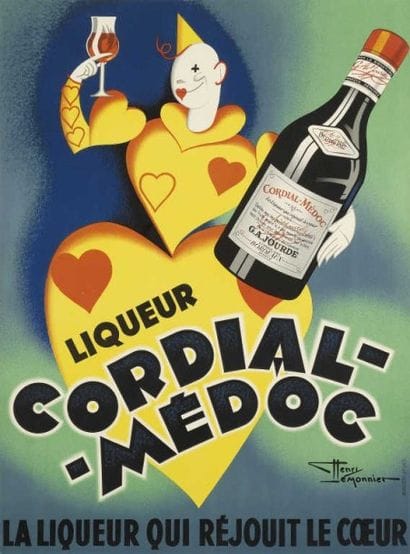 LE MONNIER Henry.LIQUEUR CORDIAL MEDOC imp....